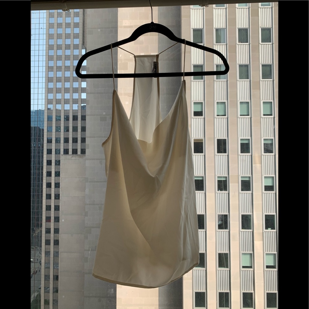 NEVER WORN Express drape front cami